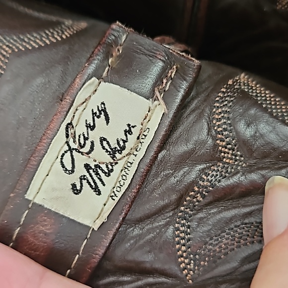 LARRY MAHAN NORCONA OSTRICH LEATHER COWBOY BOOTS SIZE 8XE - Picture 5 of 6